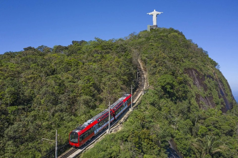 Corcovado Trein: Reis naar Christus de Verlosser in Rio